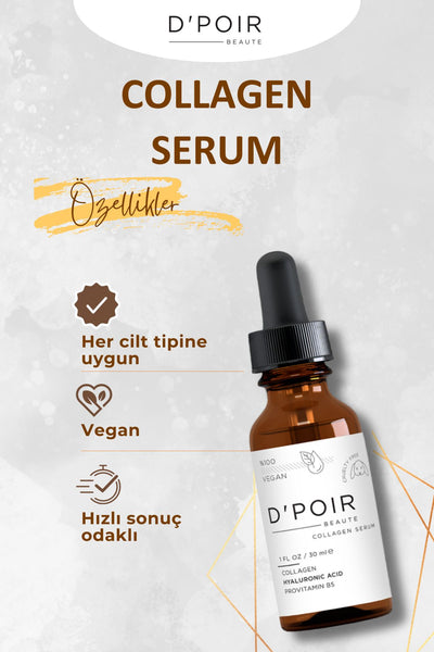 D'Poir Beaute Collagen Serum - Kolajen Serum - 30 ml