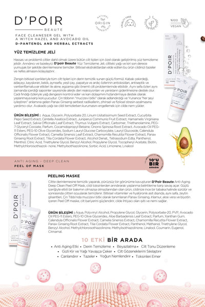D'Poir Beaute Collagen Serum - Kolajen Serum - 30 ml