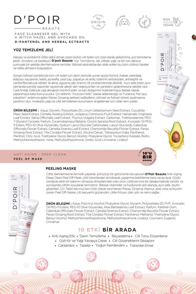D'Poir Beaute Miracle Repair Cream - Mucize Onarıcı Krem - 50 ml