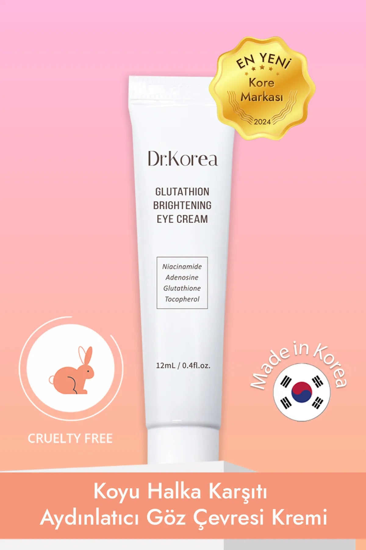 Dr.Korea - Glutathion Brightening Eye Cream - Koyu Halka Karşıtı