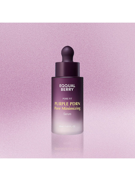 Eqqualberry - Purple Pdrn Pore Minimizing Serum (30ML) - Hassas Ciltler Için Pdrn Içerikli Serum