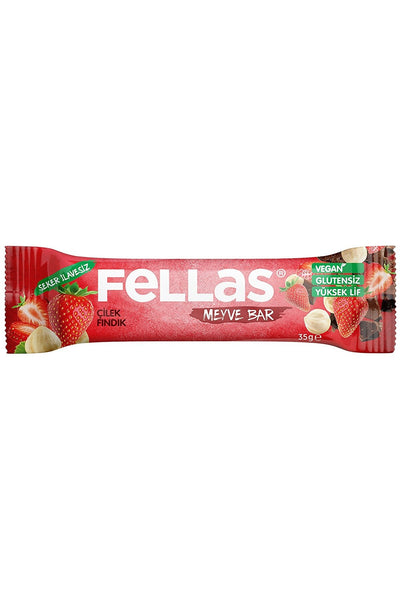 Fellas Meyve Bar - Çilekli ve Fındıklı 35g