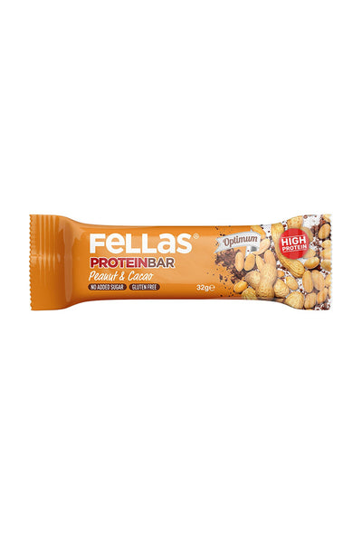 Fellas Protein Bar - Yer Fıstıklı ve Kakaolu 32g