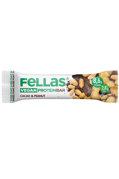 Fellas Vegan Protein Bar -  Yer Fıstığı ve Kakaolu
