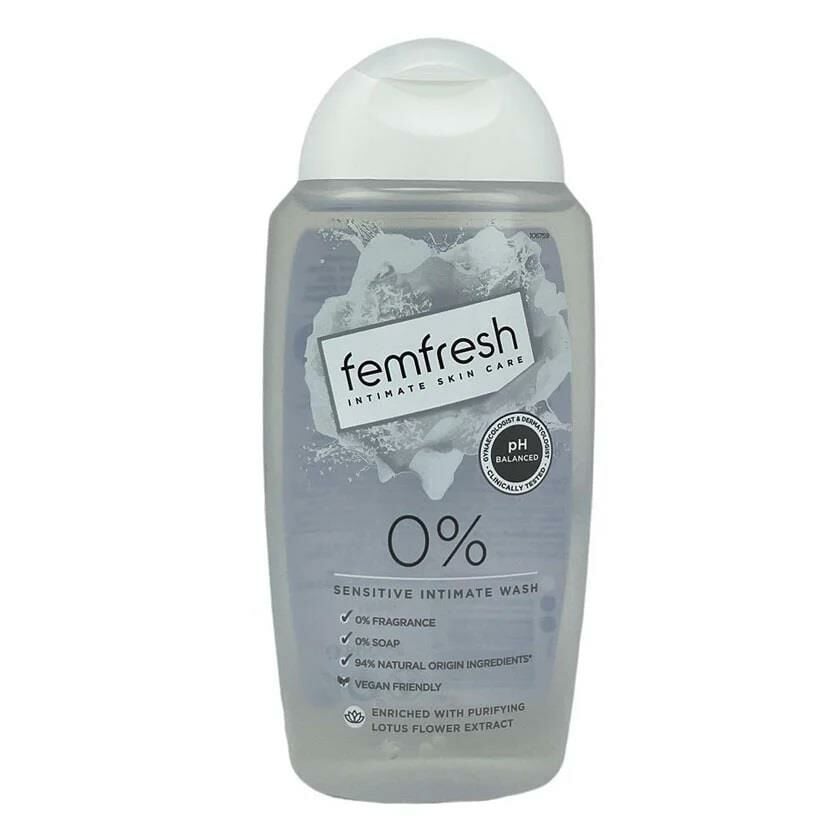 Femfresh Intim-Toilette Gel Creme – 250 Ml, Mit Odor Control, Für 12h Frische, PH-neutral