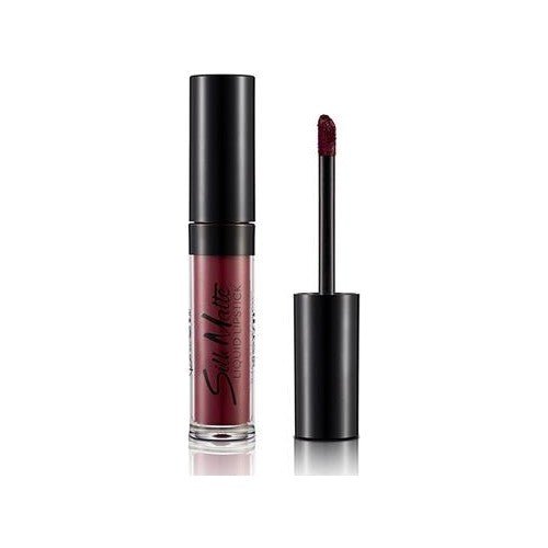 Flormar Likit Mat Ruj - Silk Matte Liquid Lipstick 008 Dark Violet