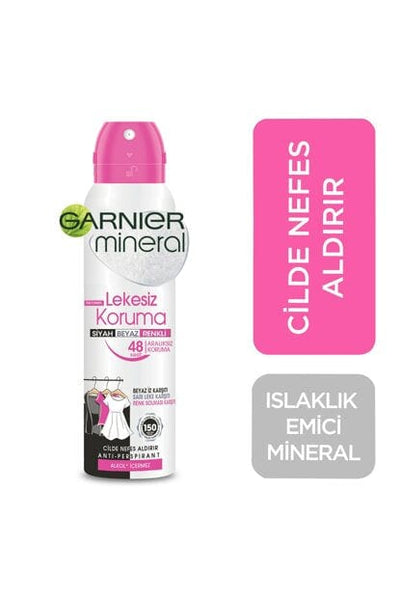 Garnier Anti - Perspirant Sprey Deodorant - Lekesiz Koruma 150 ml