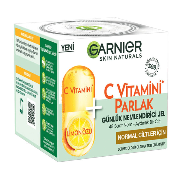 Garnier C Vitamini Parlak Günlük Nemlendirici Jel 50 ml