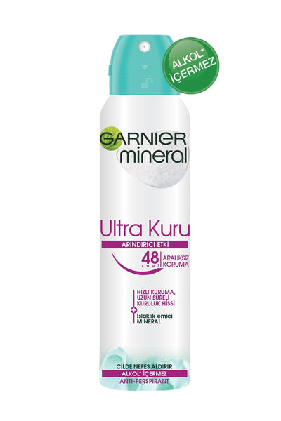 Garnier Mineral Ultra Kuru Sprey Deodorant
