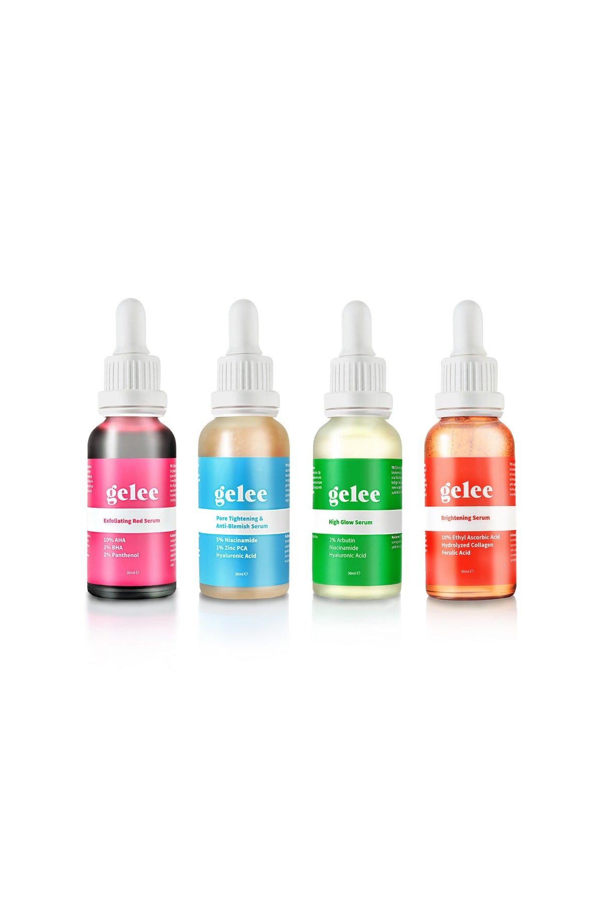 Gelee Tüm Serum Cilt Bakım Seti