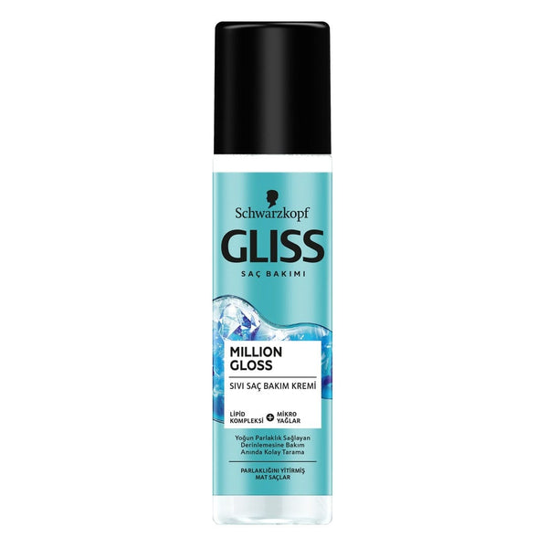 Gliss Million Gloss Parlaklığını Yitirmiş Mat Saçlar için Sıvı Saç Kremi 200ml