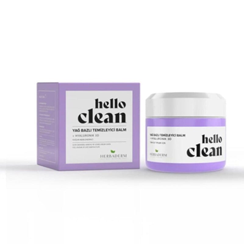 Herbaderm Hello Clean Yağ Bazlı Temizleyici Balm 100 ml Yoğun Nemlendirici