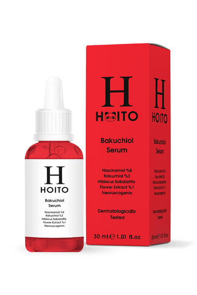 Hoito Bakuchiol Serum 30ml - Yaşlanma Etkilerine Karşı Retinol Alternatifi Cilt Bakım Serumu