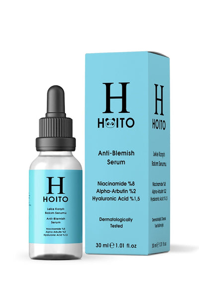 Hoito Leke Karşıtı Bakım Serumu 30ml - Niacinamide %8 Alpha-arbutin %2 Hyaluronik Acid %1,5