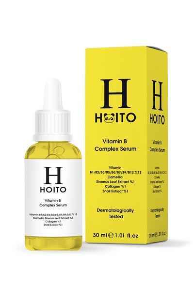 Hoito Vitamin B Complex Serum 30ml - Bariyer Güçlendirici ve Yenileyici Cilt Bakım Serumu