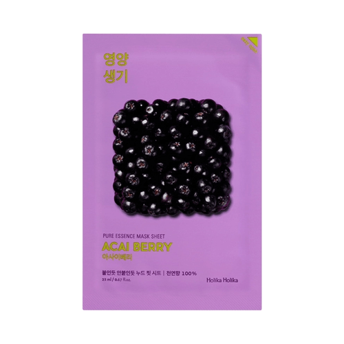 Holika Holika Pure Essence Mask Sheet - Acai Berry