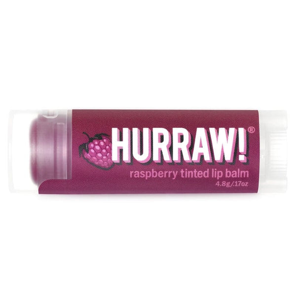 Hurraw Raspberry Tinted  Lip Balm / Ahududu