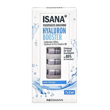 Isana Hyaluron Booster Bakım Ampülleri Extra Nem, 7x2ml 14 ml