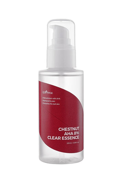 Isntree Chestnut AHA 8% Clear Essence 100 ml (Glikolik ve Laktik Asit İçeren Peeling)