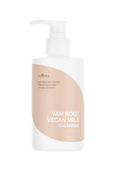 Isntree Yam Root Vegan Milk Cleanser 220 ML (Nemlendirici ve Hassas Ultra İnce Toz Temizleyici)