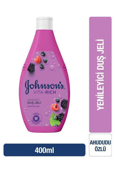Johnson's Vita-rich Ahududu Özlü Yenileyici Duş Jeli 400ml