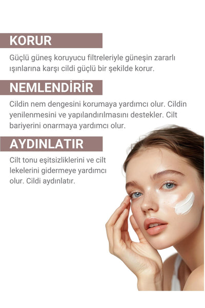 JUVERA Cosmeceuticals Cilt Tonu Dengeleyici Ve Aydınlatıcı Krem - Pıgmentra Brightening Day Cream Spf50+ 50ml