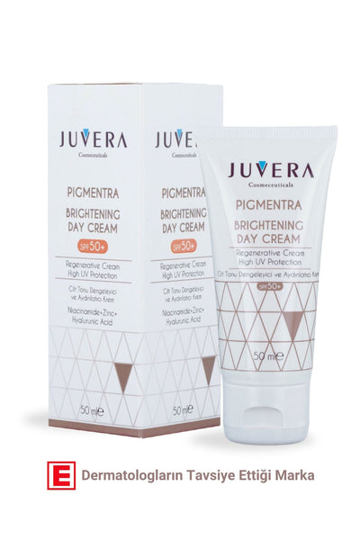 JUVERA Cosmeceuticals Cilt Tonu Dengeleyici Ve Aydınlatıcı Krem - Pıgmentra Brightening Day Cream Spf50+ 50ml