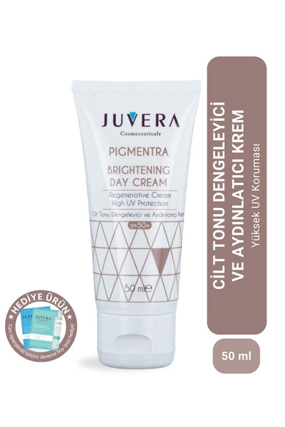 JUVERA Cosmeceuticals Cilt Tonu Dengeleyici Ve Aydınlatıcı Krem - Pıgmentra Brightening Day Cream Spf50+ 50ml