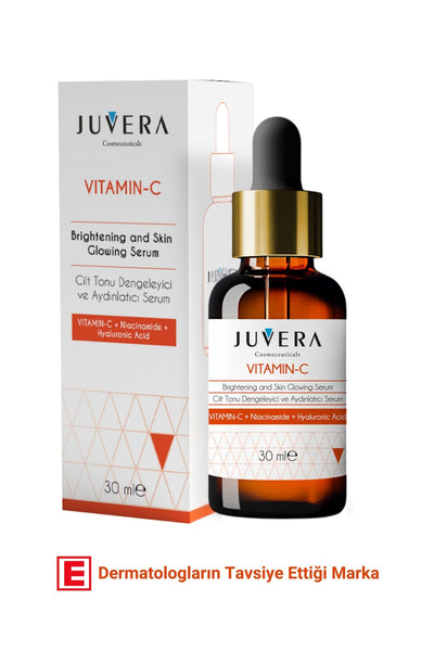 JUVERA Cosmeceuticals Cilt Tonu Dengeleyici Ve Aydınlatıcı Vitamin C Serum 30ml