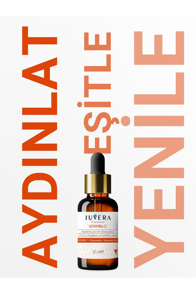 JUVERA Cosmeceuticals Cilt Tonu Dengeleyici Ve Aydınlatıcı Vitamin C Serum 30ml