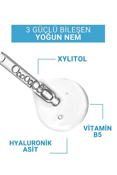 JUVERA Cosmeceuticals Hyaluronik Asit Serum Vita B5 - Yoğun Nemlendirici Ve Cilt Güçlendirici Serum - B5 Hyalura 30ml