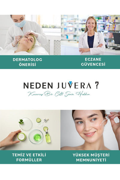 JUVERA Cosmeceuticals Karma Ve Yağlı Ciltler Için Sebum Dengeleyici Ve Yağlandırmadan Nemlendiren Krem 50ml