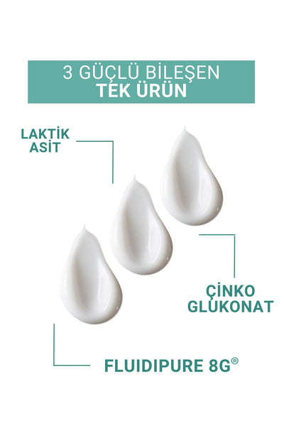 JUVERA Cosmeceuticals Karma Ve Yağlı Ciltler Için Sebum Dengeleyici Ve Yağlandırmadan Nemlendiren Krem 50ml