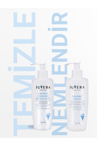 JUVERA Cosmeceuticals Nemlendirici Yüz Ve Vücut Temizleme Jeli - Calming Cleansing Gel Face-body 200 Ml