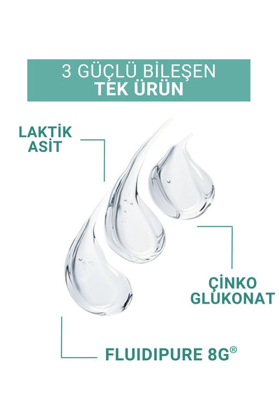 JUVERA Cosmeceuticals Siyah Nokta Ve Karşıtı Karma Ve Yağlı Ciltler Için Yıkama Jeli - Sebum Regulating Gel 400ml