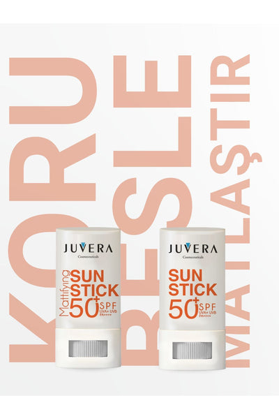 JUVERA Cosmeceuticals Stick Güneş Koruyucu Krem Karma Ve Yağlı Ciltler Için 50spf Pa 15gr