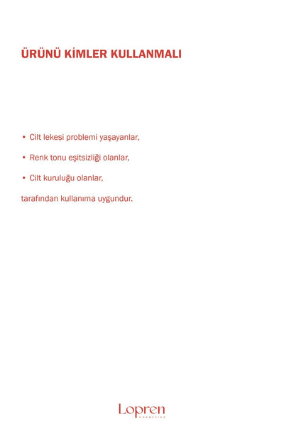 Lopren Leke Karşıtı Cilt Aydınlatıcı Aha Tonik 250 Ml