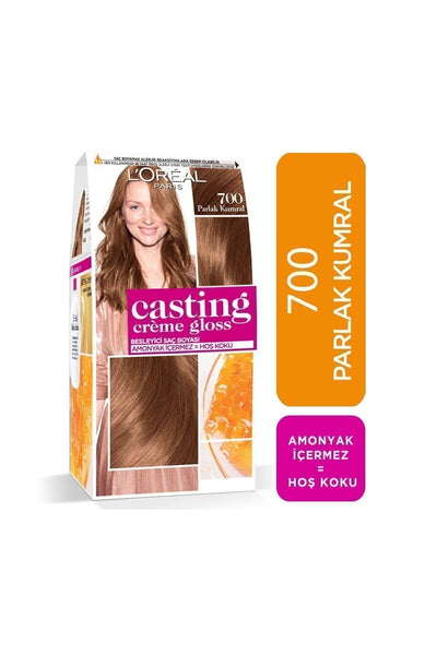 L'Oréal Paris Casting Crème Gloss Saç Boyası - 700 Parlak Kumral