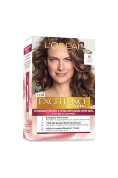 L'Oreal Paris Excellence Creme 6 Açık Kahve Saç Boyası