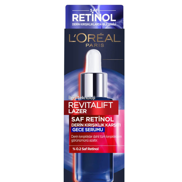 L'Oréal Paris Revitalift Lazer Saf Retinol Gece Serumu 30ml