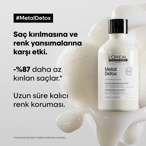 L'Oréal Professionnel Metal Detox Arındırıcı Şampuan 300 ml