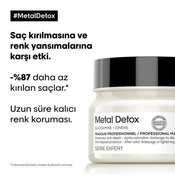 L'Oréal Professionnel Serie Expert Metal Detox Anti-Deposit Maske 250 ...