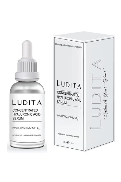 Ludita Yoğun Nemlendirici ve Onarıcı Serum ( Hyaluronic Acid + B5 )