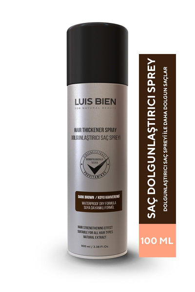 Luis Bien Dolgunlaştırıcı Saç Spreyi Koyu Kahverengi 100 ml