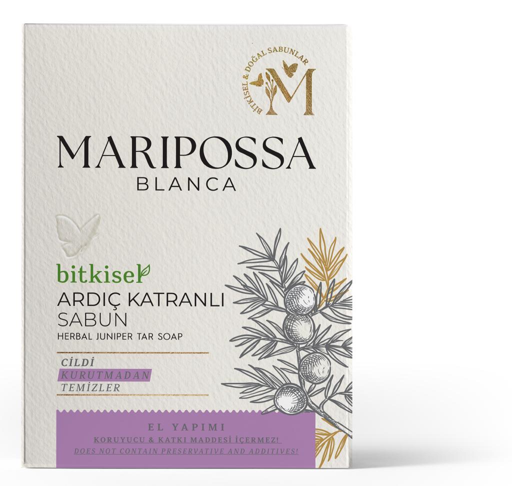 MARIPOSSA BLANCA Maripossa Blanca Bitkisel Ardıç Katranlı Sabun 110gr