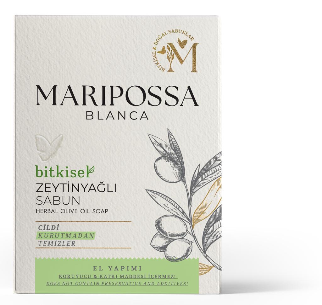 MARIPOSSA BLANCA Maripossa Blanca Bitkisel Zeytinyağlı Sabun 110gr