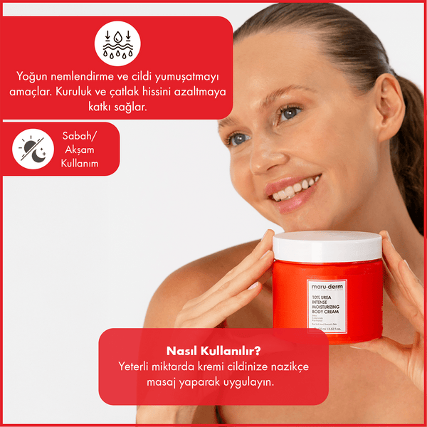 Maruderm %10 Urea Intense Moisturizing Body Cream 400 ml