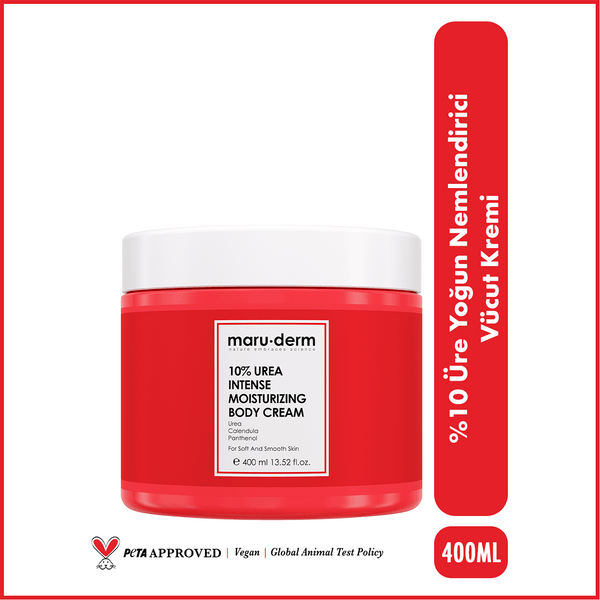 Maruderm %10 Urea Intense Moisturizing Body Cream 400 ml