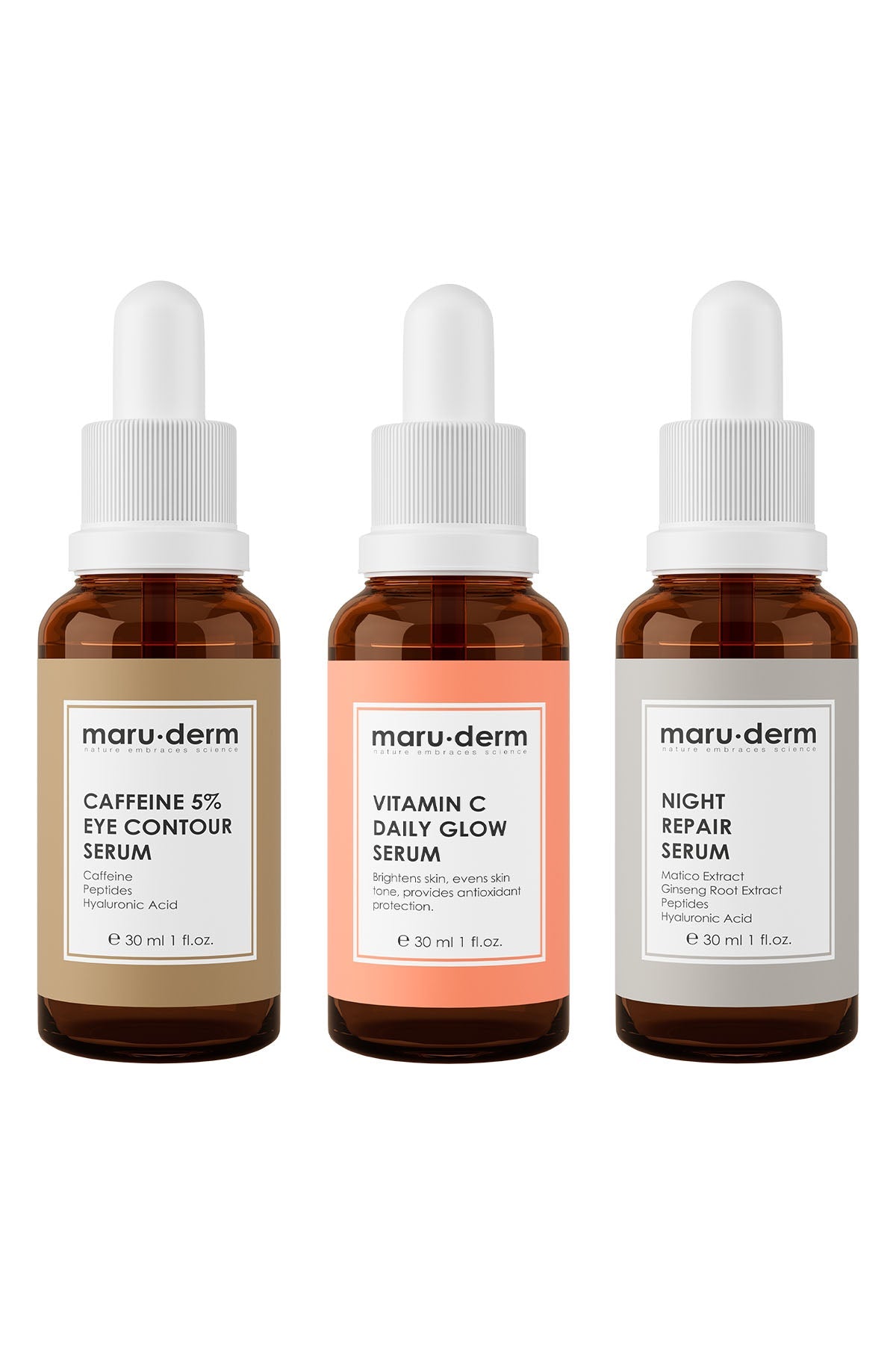 Maruderm 3'lü Özel Serum Seti