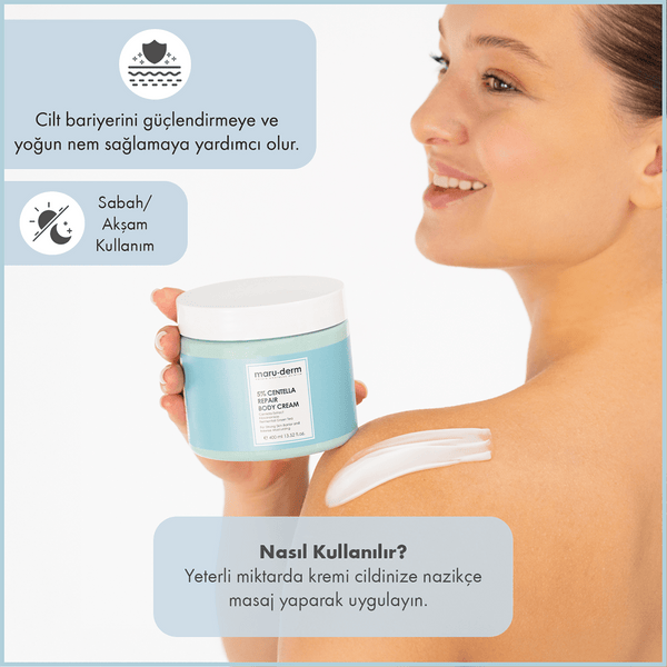 Maruderm %5 Centella Repair Body Cream 400 ml